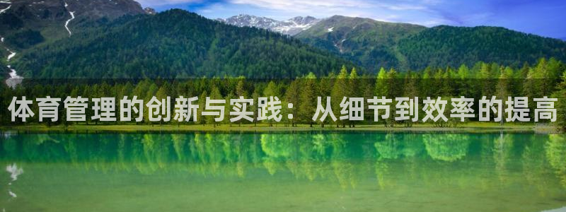 必一运动短信：体育管理的创新与实践：从细节到效率的提高